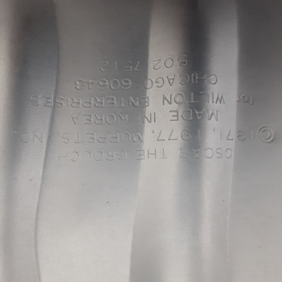 Vintage 1970's Wilton Sesame Street Oscar the Grouch cake pan - Picture 8 of 9